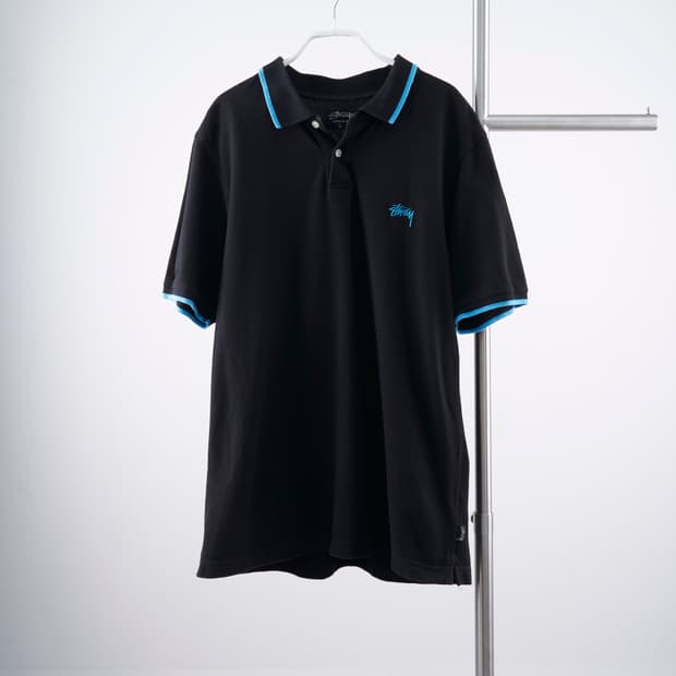 Stussy 스테이시 폴로 카라 반팔 티셔츠
