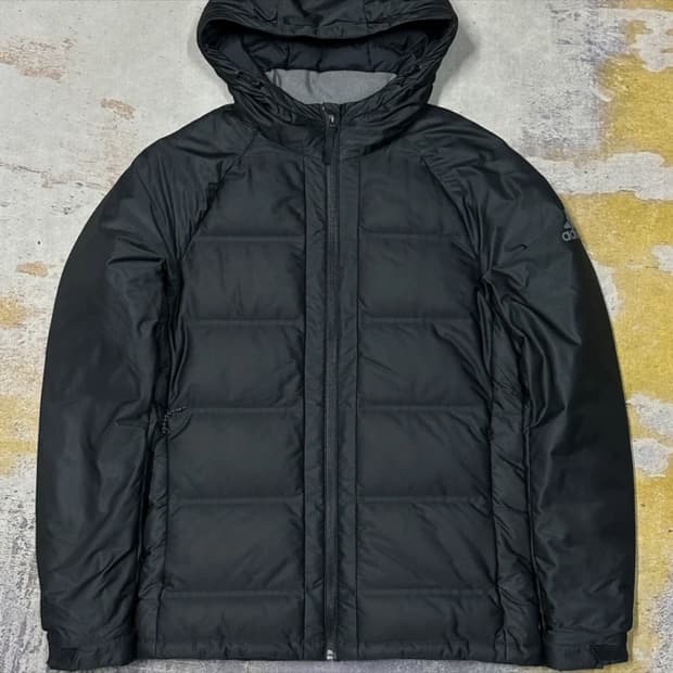아디다스 후드 패딩