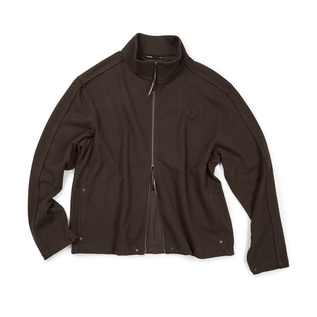 etce base full knit zip up (brown) m사이즈