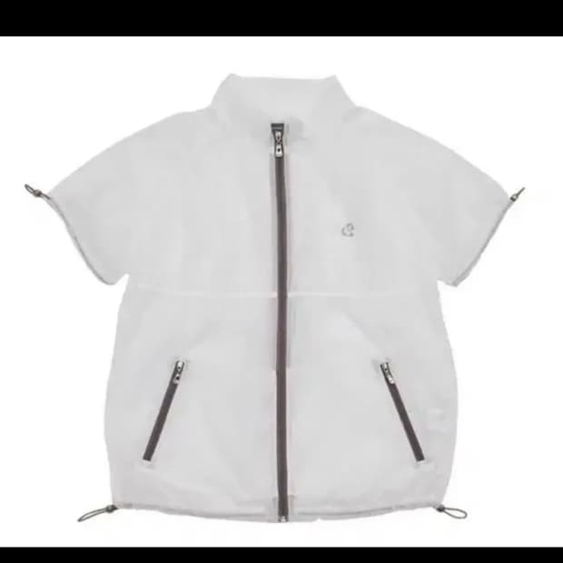 suu 스마트어반유즈풀 코이세이오 퍼커링 자켓 반팔 바람막이