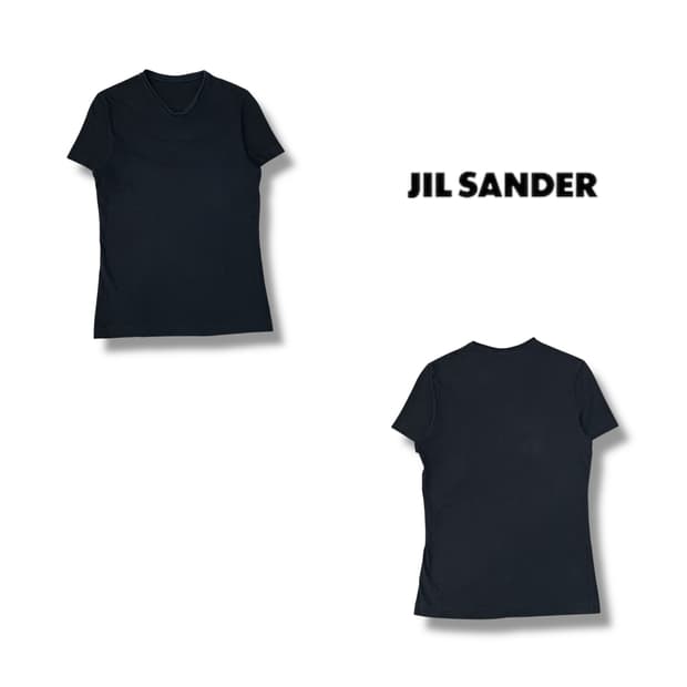  질샌더 베이직 반팔티 y12589