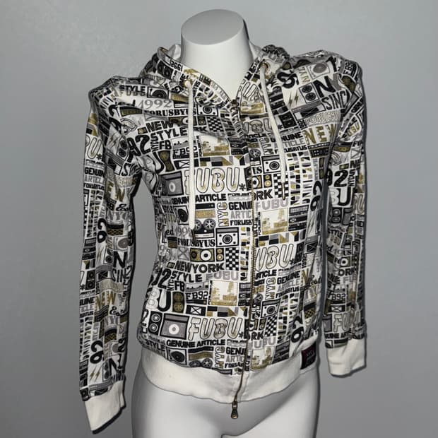 Fubu nyc 1992 Y2K 후드집업