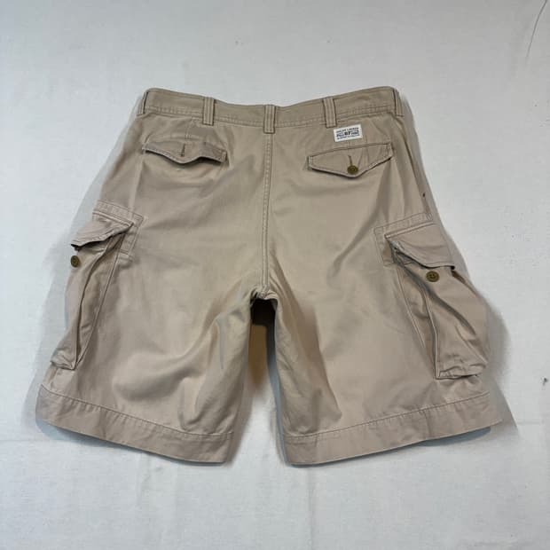 36inch) 폴로 랄프로렌 박스로고 카고 버뮤다 반바지 면바지