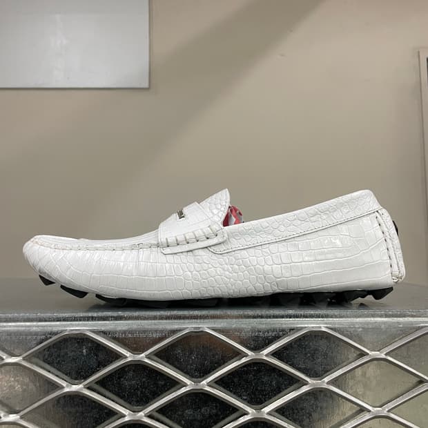 필립플레인 크로커다일 모카신 44