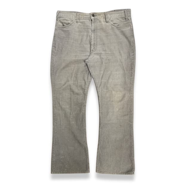 70s Levi's 646 벨바텀 코듀로이 팬츠 38x34