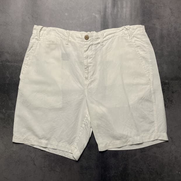 RALPH LAUREN 랄프로렌 린넨 치노 하프팬츠 A01329