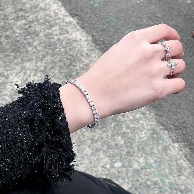 Play tennis bracelet 18cm