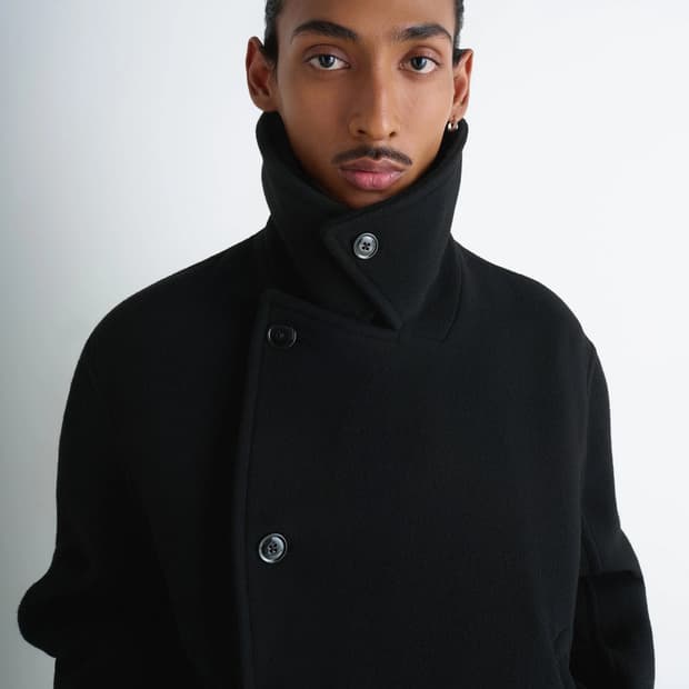 Lemaire Boxy Peacoat 48 25Fw