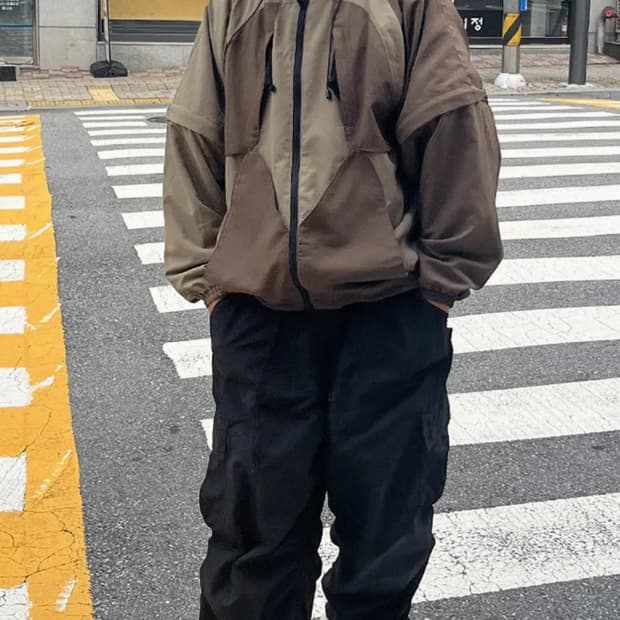 글랙 디테쳐블 자켓 M