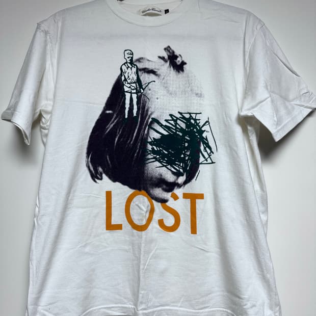 undercover LOST 프린팅 반팔 티셔츠