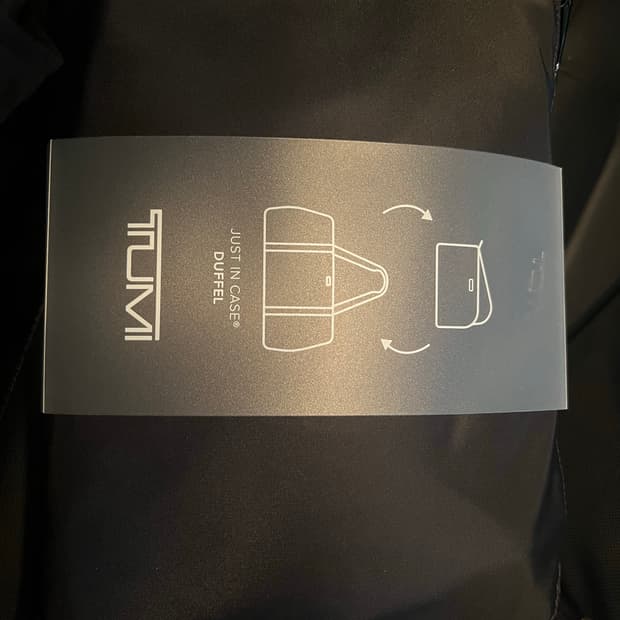 TUMI Voyageur 더플백 블랙 새상품