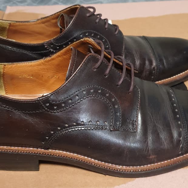 브루노말리 이태리 클래식 스트레이트팁 더비 슈즈 (255)