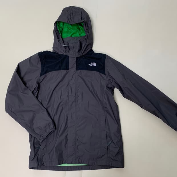 노스페이스 재킷 키즈 XL 18/20 그레이 하이벤트 바람막이
