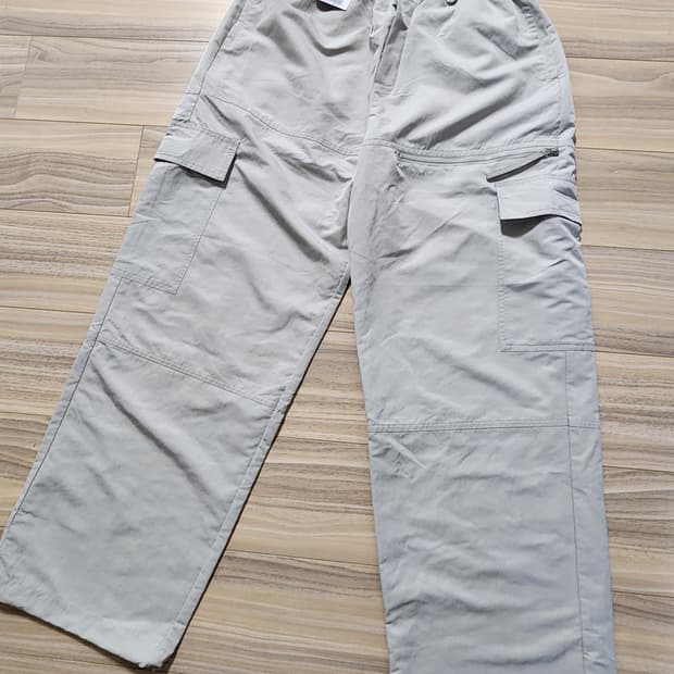 에잇세컨즈카고나일론밴딩팬츠m사이즈아이보리