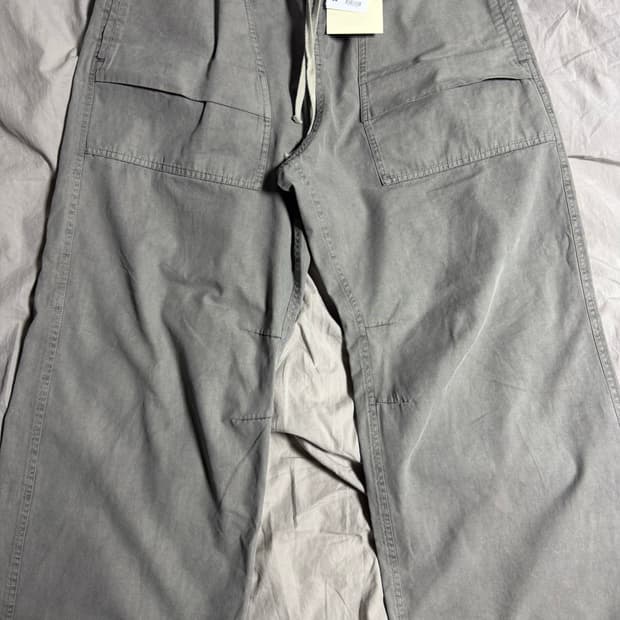 4) 폴리테루 휴먼인덱스 휴먼 헌터 카고 팬츠 라이트 그레이