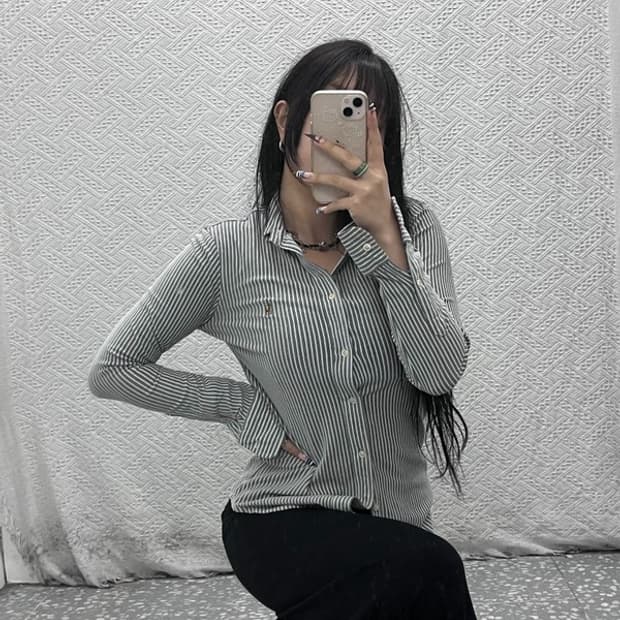 폴로 랄프로렌 니트 옥스포드 멀티포니 긴팔 셔츠 85 C06234