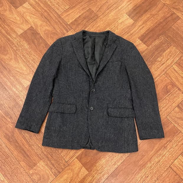 유니클로 헤링본 블레이저 자켓