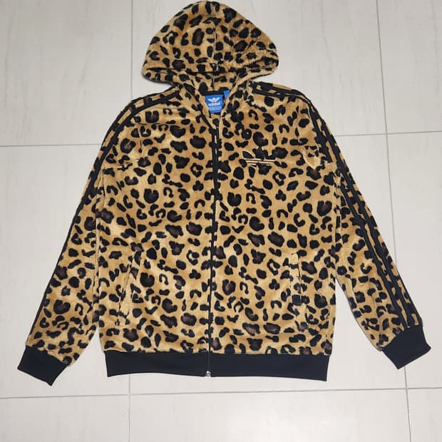 아디다스 호피 퍼 후드집업 110