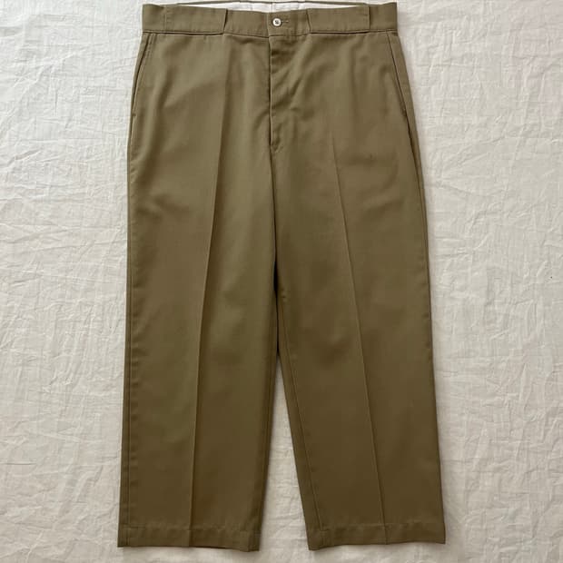 70s USA 빈티지 유니온 메이드 워크 치노 팬츠
