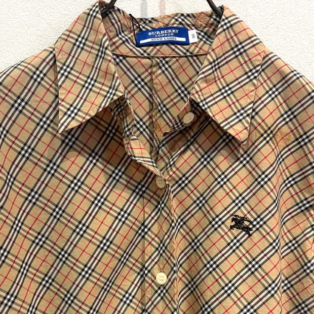 Burberry Blue Label Nova Check Blouse