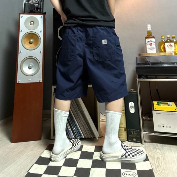 칼하트 립스탑 하프팬츠
