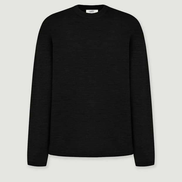 엘무드 화란니트 블랙 46