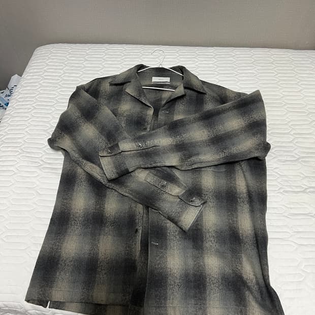 아워셀브스 체크셔츠 1사이즈 판매