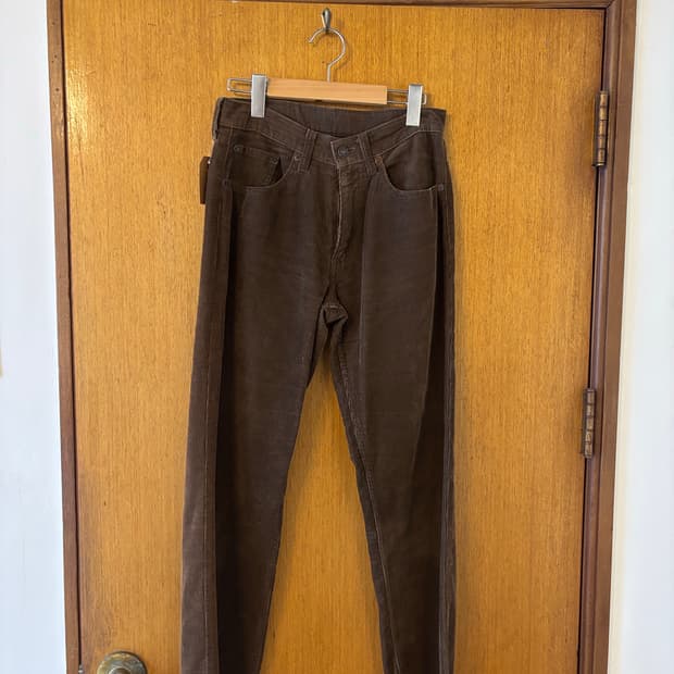리바이스 브라운 코듀로이 팬츠