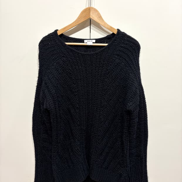 헬무트랭 알파카 니트 스웨터