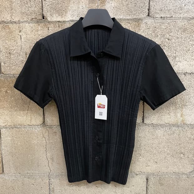 이세이 미야케 FETE 플리츠 반팔