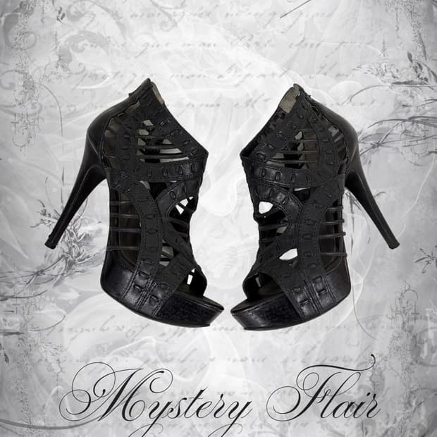 Ash 스타일 게스 레더 킬힐 락시크 오피움 갸루펑크 