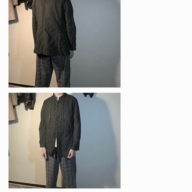 Casey vidalenc button detail jacket