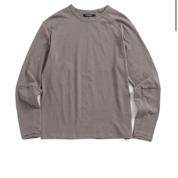 해칭룸 더블롱슬리브 로즈그레이 (2)