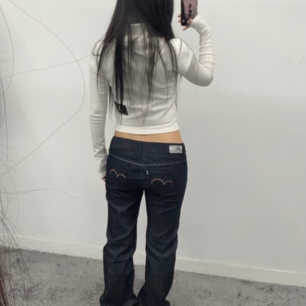 Evisu 부츠컷데님