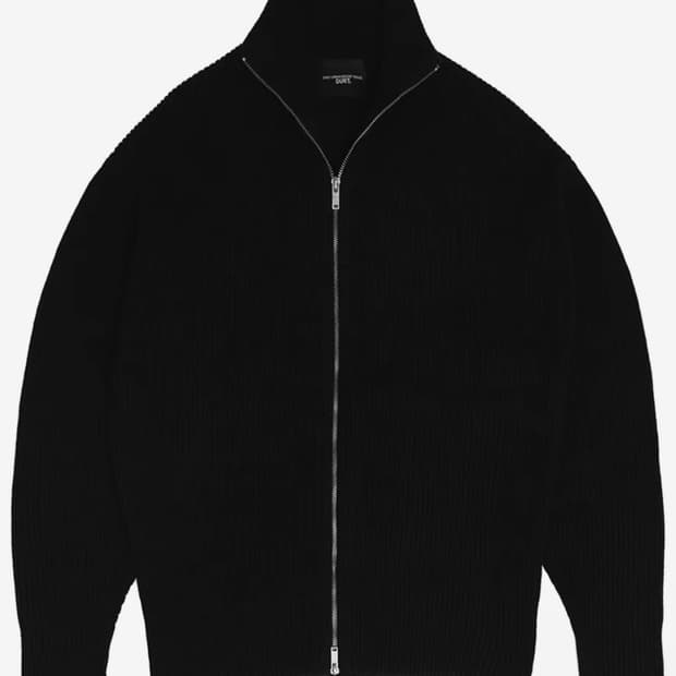 RESORT PULL ZIP UP (BLACK)