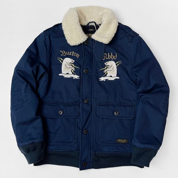 네이버후드 x 버튼 17AW B-10 알레스카 플라이트 자켓 PN4999