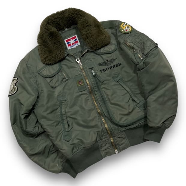 Propper Ma-1 Flight khaki jacket