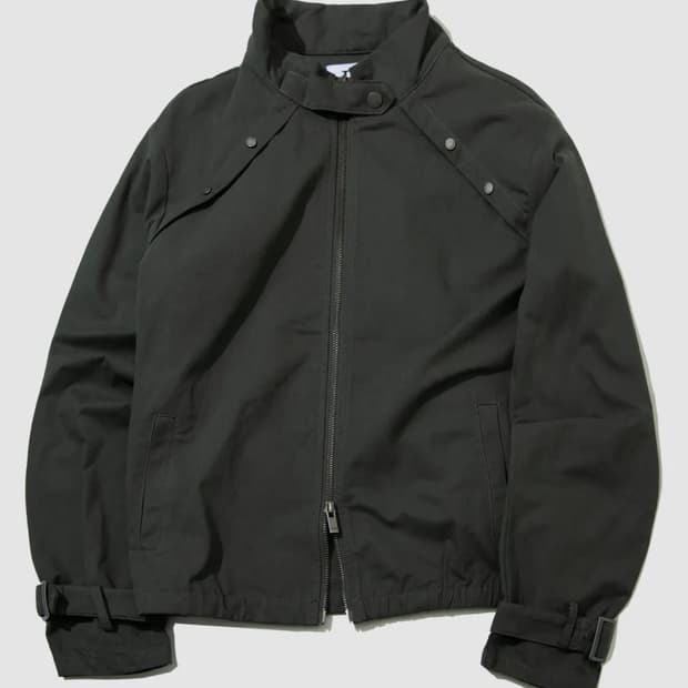 플레이스 스튜디오 블루종 자켓 차콜