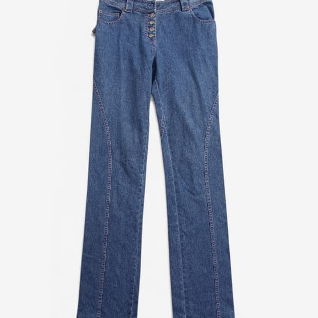 Dior boutique by galliano denim pants 