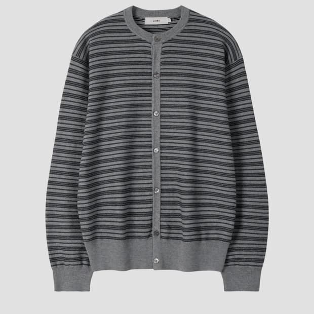 르아르 라운드 가디건 