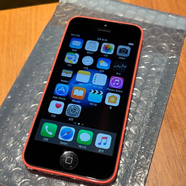 아이폰 5c 핑크 32기가 #5079