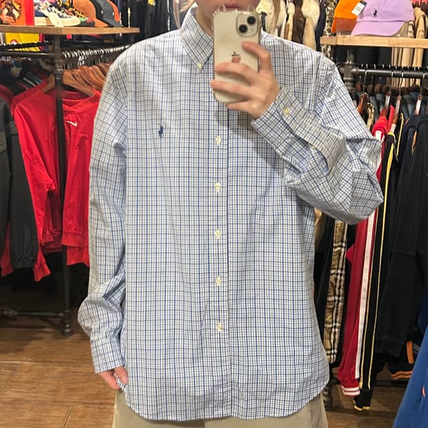 [HI] 폴로 셔츠 블루