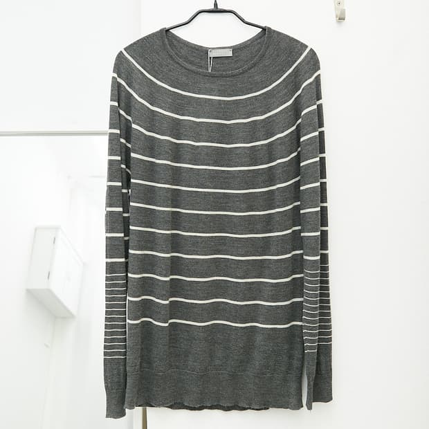Merino Wool Stripe Sweater