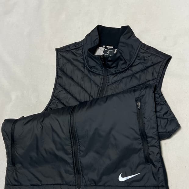 M 나이키 에어로레이어 블랙 패딩 베스트