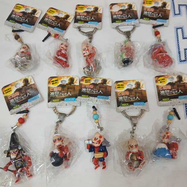 진격의 거인 키링,열쇠고리 