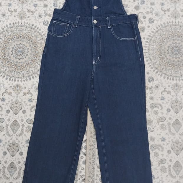 GU 데님 멜빵 바지 청바지 (29-31)