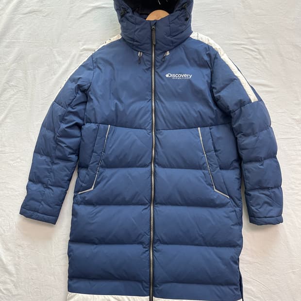 디스커버리 남성 덕다운 롱패딩