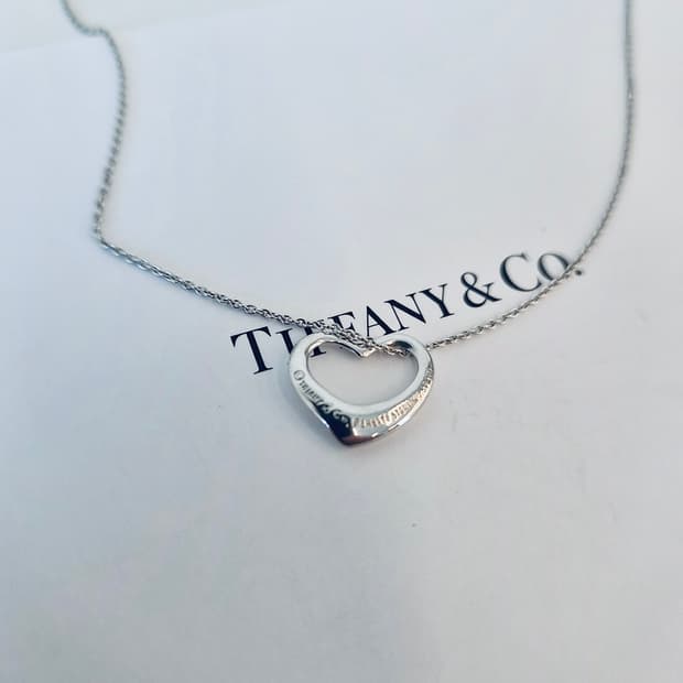 티파니앤코 엘사 퍼레티 오픈하트 목걸이 1.5mm (144)