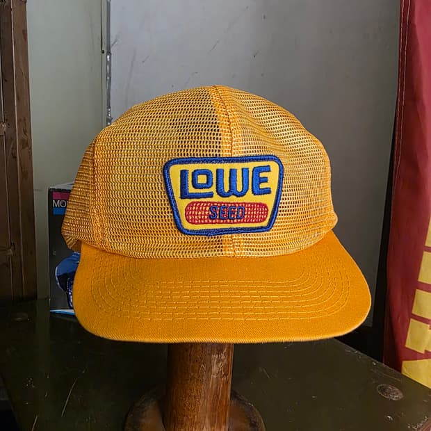 70-80s LOWE SEED Mesh Trucker Cap (Made