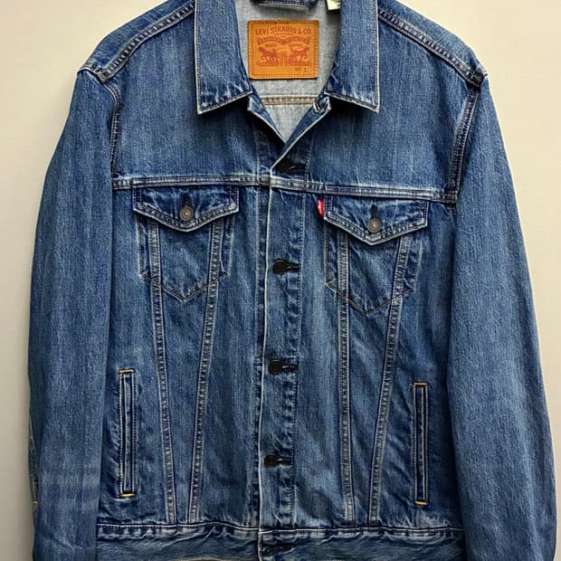 (L)리바이스 3세대 72334 중청 데님 트러커자켓 데님자켓 청자켓